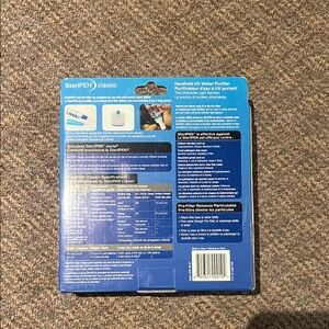 Classic Handheld UV Water Purifier - Blue